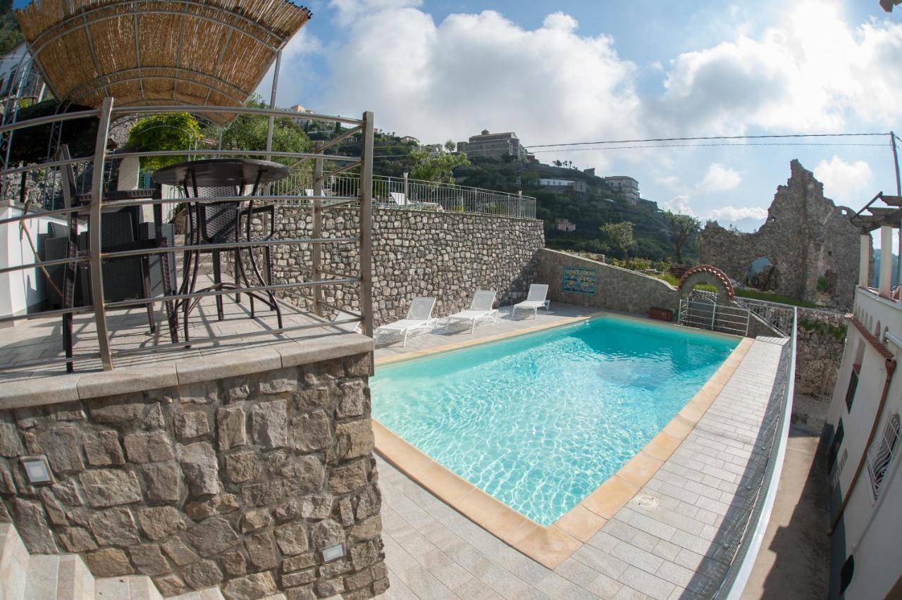 Lo Smeraldo Private Pool Villa Ravello By Elodeagroup สกาลา ภายนอก รูปภาพ