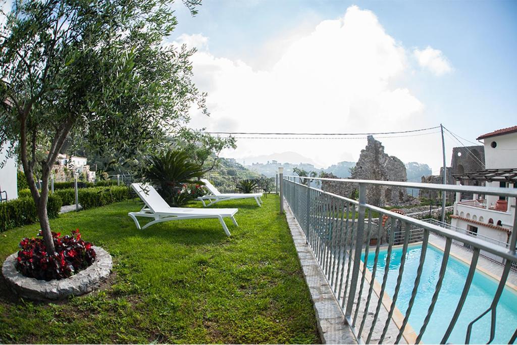 Lo Smeraldo Private Pool Villa Ravello By Elodeagroup สกาลา ภายนอก รูปภาพ